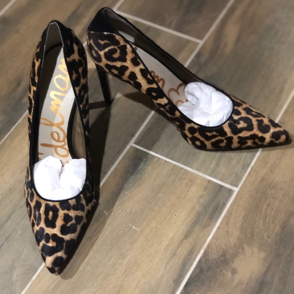 Sam Edelman Dea Leopard Pumps - Picture 3 of 8